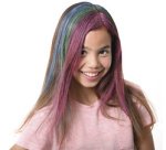 Set de craies pour cheveux Metallic, set de 3