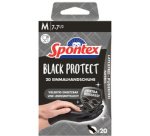 Gant en nitrile Black Protect, taille: L, noir - Boîte de 20 gants