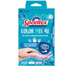 Nitrile Colormix glove, size: L, assorted - Box of 40 gloves