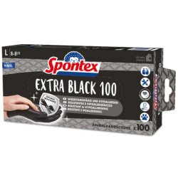 Vinyl Gloves Extra Black, size: M, black - Box of 100 gloves