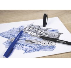 Stylo encre gel Erase it!, bleu