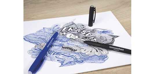 Stylo encre gel Erase it!, bleu