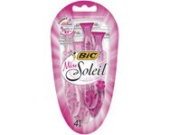 BIC Rasoir jetable Miss Soleil, pour femmes, pack de 4