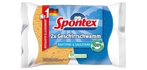 Éponge à vaisselle, pack de 2