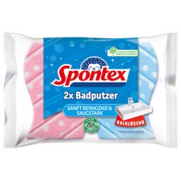 Éponge à récurer Badputzer, pack de 2