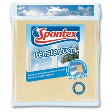 Chiffon microfibre pour fenêtre, jaune