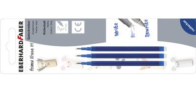 Recharge pour stylo encre gel Animal Erase it