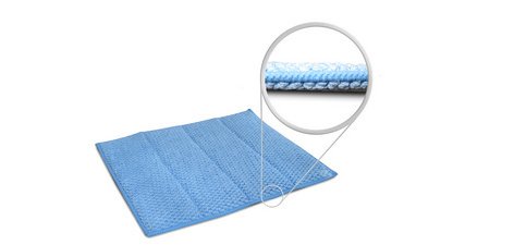 Chiffon épais microfibre Küchenwunder 3D, bleu