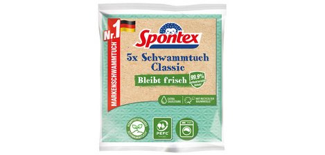 Chiffon-éponge Classic, pack de 5