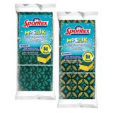 Éponge Mosaik, pack de 3, assorti