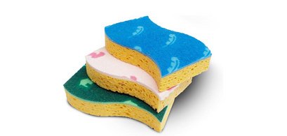 Set d'éponges Sweet Home, pack de 3
