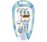 BIC Rasoir jetable Soleil Bella, pour femmes, pack de 3
