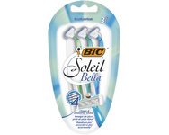 BIC Rasoir jetable Soleil Bella, pour femmes, pack de 3