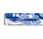 Stylus gelpen Click it! Erase it!, blauw