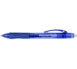Stylus gelpen Click it! Erase it!, blauw