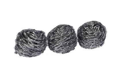 Spirale à récurer en inox Spirinett, pack de 3