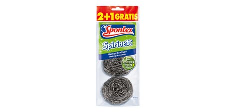 Spirale à récurer en inox Spirinett, 2+1 GRATUIT