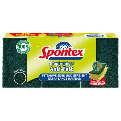 Éponge Anti-Gras, pack de 3