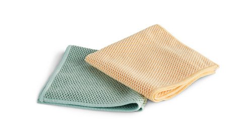 Chiffon microfibre en fibres recyclées, pack de 2