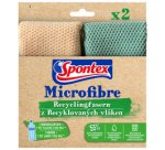 Chiffon microfibre en fibres recyclées, pack de 2