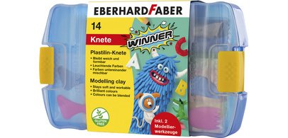 Boetseerklei WINNER, plastic doos van 14
