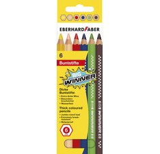Crayon de couleur BIG WINNER, étui de 12