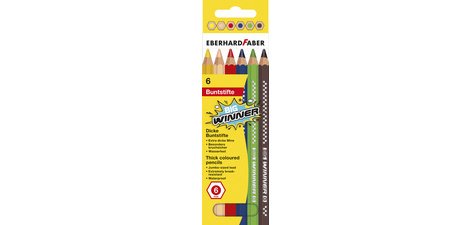 Crayon de couleur BIG WINNER, étui de 12