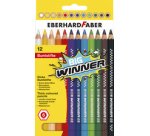 Crayon de couleur BIG WINNER, étui de 12