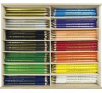 Crayon de couleur TRI WINNER, boîte de 114