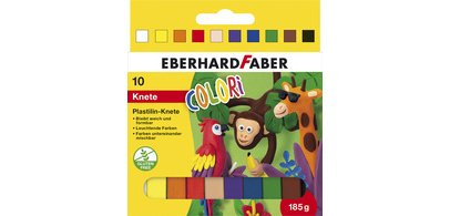 Modelliermasse COLORI, Kartonschachtel mit 10