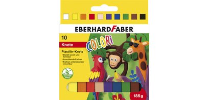 Pâte à modeler COLORI, étui carton de 10