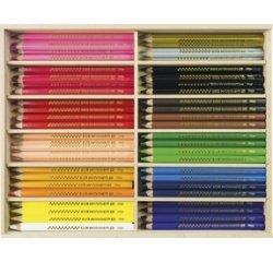 Crayon de couleur BIG WINNER, boîte de 96