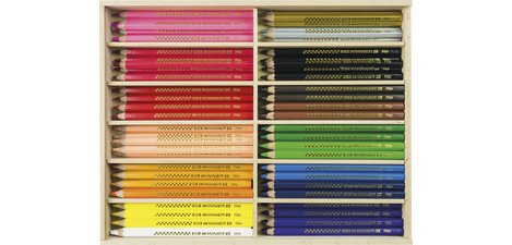 Crayon de couleur BIG WINNER, boîte de 96