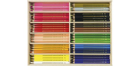 Crayon de couleur BIG WINNER, boîte de 96