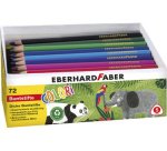 Crayon de couleur COLORI Jumbo, boîte de 72