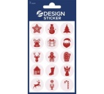 ZDesign Stickers de Noël 'Dessins brillants'