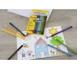 Crayon de couleur TRI WINNER, étui de 12