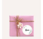 ZDesign HOME Étiquette, cadre ornementé, rond