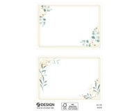 ZDesign HOME Étiquette, cadre ornementé, rectangulaire