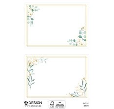 ZDesign HOME Étiquette, cadre ornementé, rectangulaire
