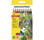 Crayon de couleur COLORI Jumbo, étui de 10