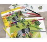 Crayon de couleur COLORI Jumbo, étui de 10