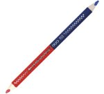 Crayon bicolore TRI WINNER, rouge/bleu
