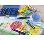 Craie de cire triangulaire WINNER, étui de 10