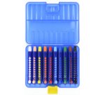 Craie de cire triangulaire WINNER, étui de 10