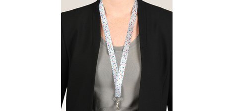 Tour de cou, rPET, 'tropical', 20 x 440 mm