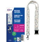 Tour de cou, rPET, 'tropical', 20 x 440 mm