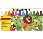 Craie de cire COLORI, boîte en carton de 12