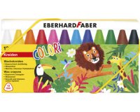 Craie de cire COLORI, boîte en carton de 12