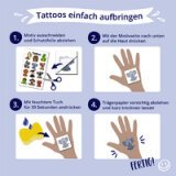 ZDesign KIDS Tatouages de Noël 'Animaux'